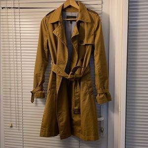 J Crew Women Trench Coat Size 6